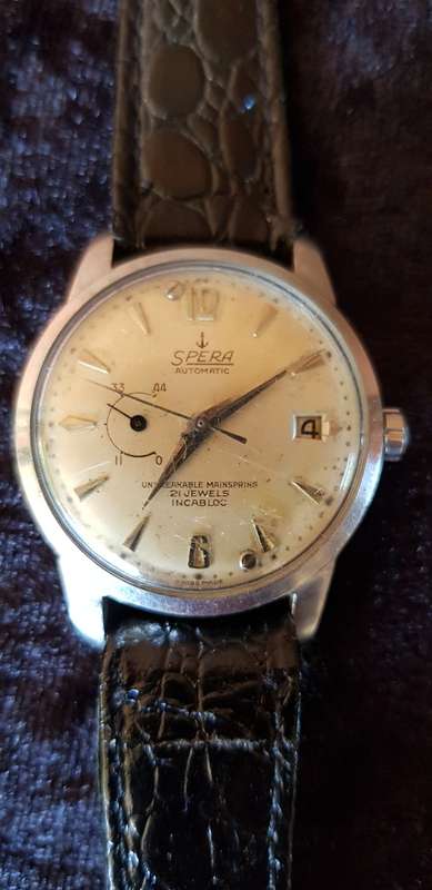 RARE MEN'S SPERA AUTOMATIC FOR REPAIR/SERVICE