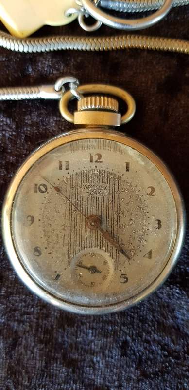 WESTCLOX DAX POCKET WATCH- RUNNING