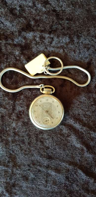 WESTCLOX DAX POCKET WATCH- RUNNING