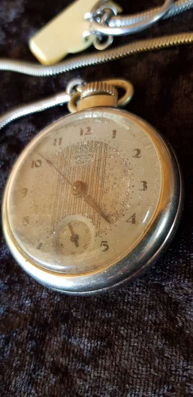 WESTCLOX DAX POCKET WATCH- RUNNING