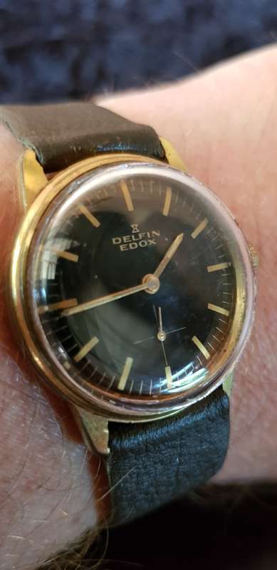 VINTAGE MEN'S DELFIN EDOX IN RUNNING ORDER