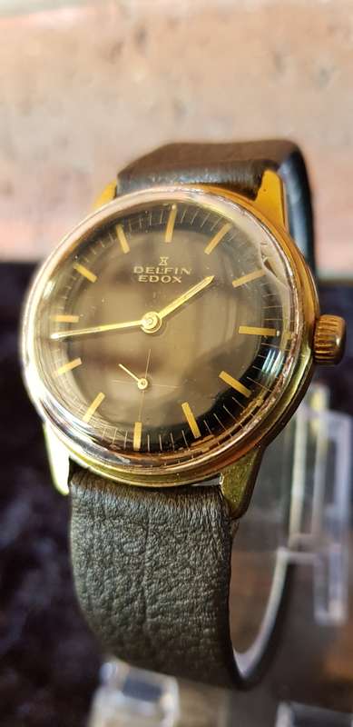 VINTAGE MEN'S DELFIN EDOX IN RUNNING ORDER