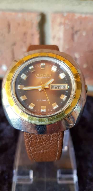 VINTAGE MEN'S CITIZEN AUTOMATIC 21 JEWEL IN RUNNING ORDER