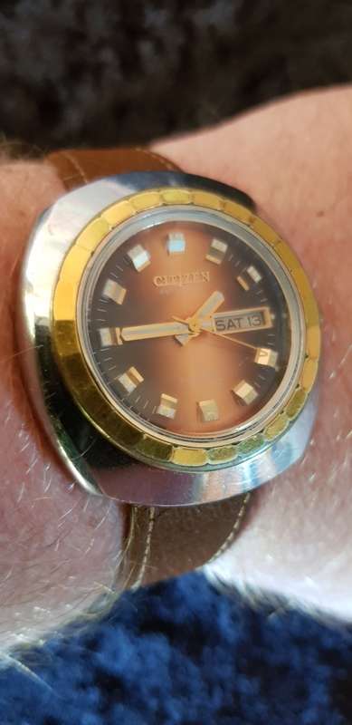 VINTAGE MEN'S CITIZEN AUTOMATIC 21 JEWEL IN RUNNING ORDER