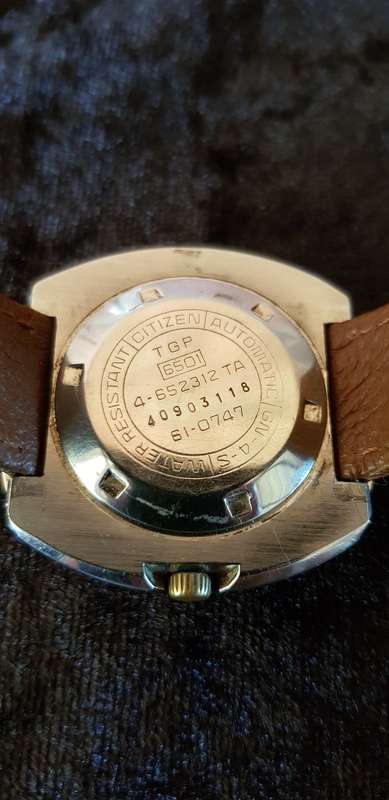 VINTAGE MEN'S CITIZEN AUTOMATIC 21 JEWEL IN RUNNING ORDER
