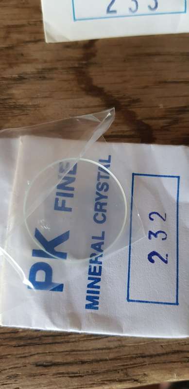 WATCHMAKERS LOT- WATCH GLASS ALL NEW