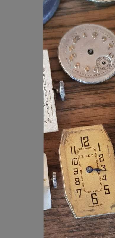 WATCHMAKERS LOT- VINTAGE MECHANICAL MOVEMENTS