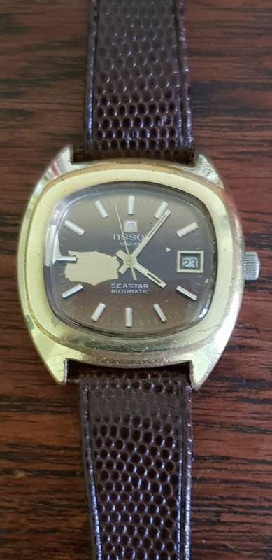 TISSOT SEASTAR AUTOMATIC GENT'S WATCH RUNNING