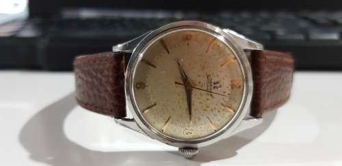 RARE 1952 OMEGA BUMPER CAL 354 IN GOOD RUNNING ORDER