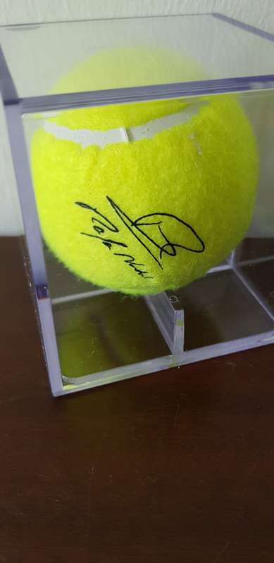 RAFAEL NADAL/KIA DISPLAY TENNIS BALL