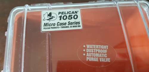 PELICAN 1050 WATERTIGHT CASE IN SUPER CONDITION