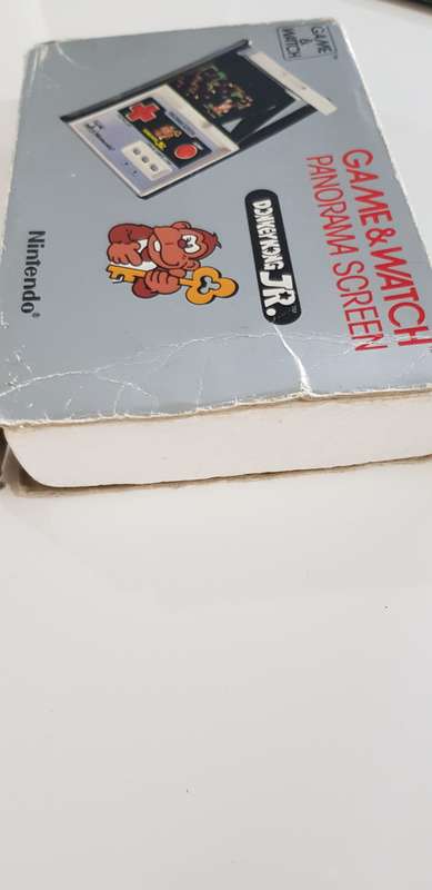 VINTAGE NINTENDO GAME AND WATCH DONKEY KONG JNR PANORAMA SCREEN CJ-93