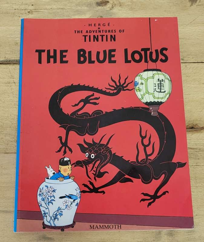 Tintin- The Blue Lotus- Softcover