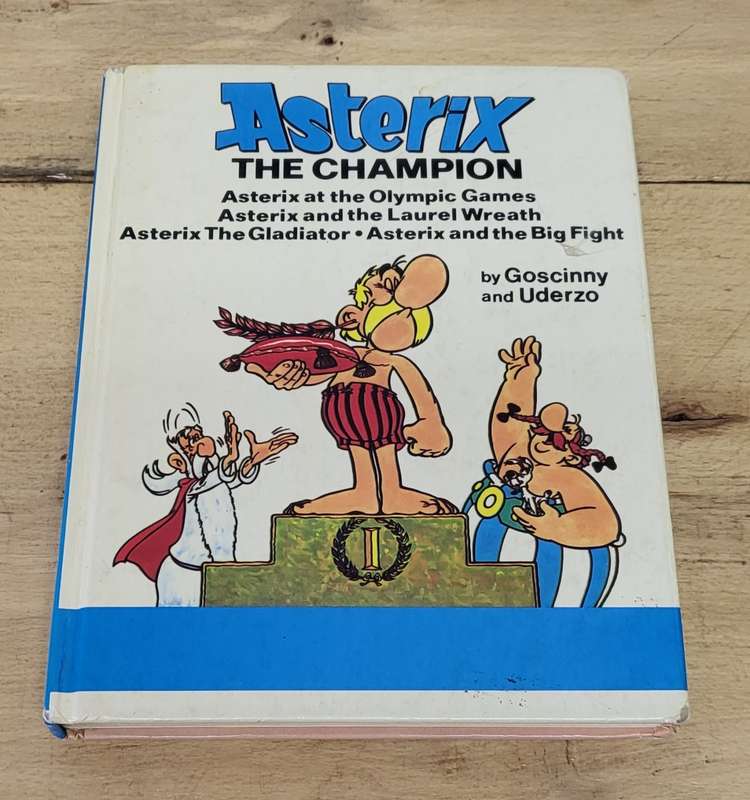 Asterix The Champion- Hardcover Collection of books