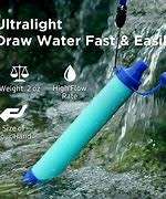 Water Filter Straw Water Purifier Filtration Kit Set for Emergency Camping Traveling