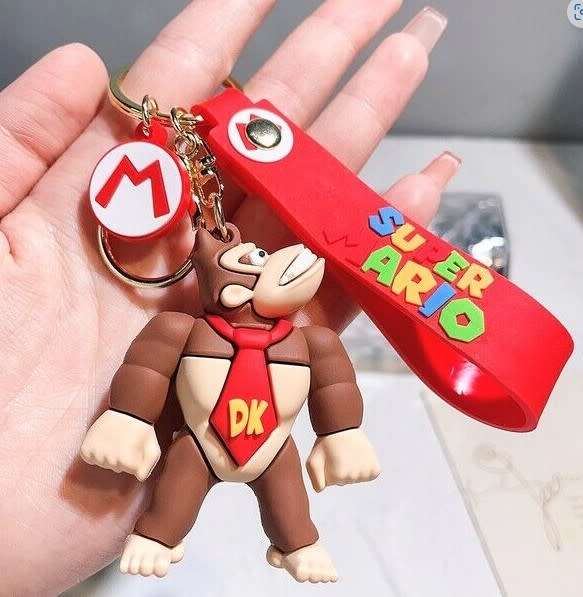 Mario Schoolbag Tag & Keyholder - Super Mario-Figurine