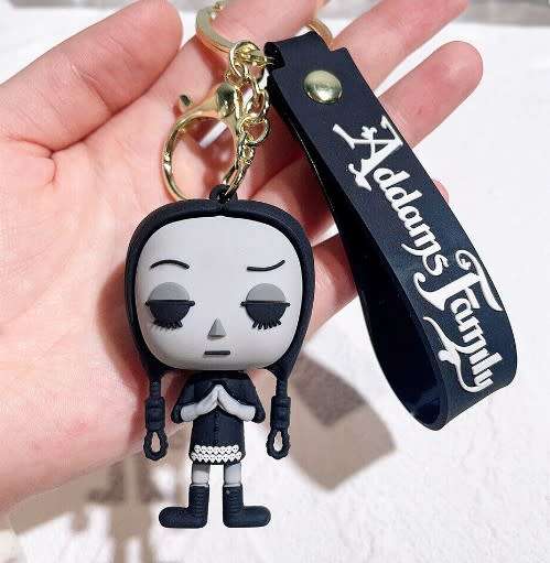 Addam`s Family Keychains/Bagclips