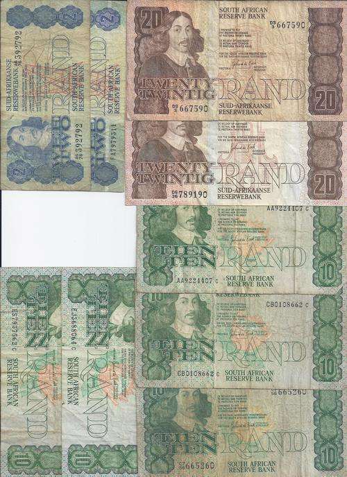 9 X G DE KOCK NOTES