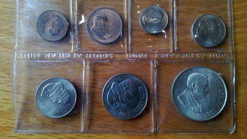 1967 UNC COMBO ENGLISH & AFRIKAANS