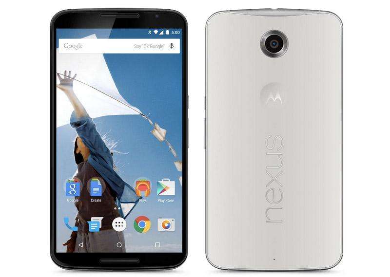 Nexus 6 32GB Cloud White with Spigen Case and Yootech Screen Protector - NEW UNOPENED