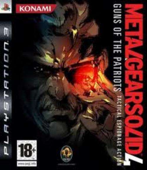 PS3 Metal Gear Solid 4 Guns of the Patriots