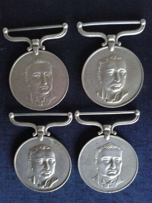 4 RHODESIAN GSM MEDALS