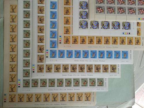 RHODESIA 69 SHEETS