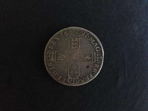 GREAT BRITAIN SHILLING 1697
