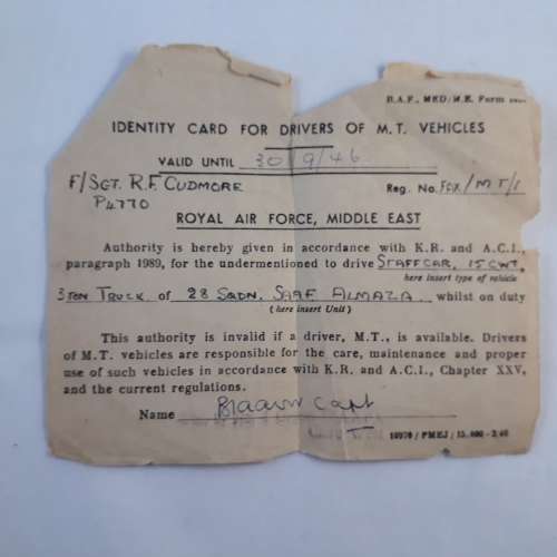 WW2 GROUP OF 5 MEDALS & 5 MINIATURES WITH PAPER WORK TO R.A.F ENGINEER