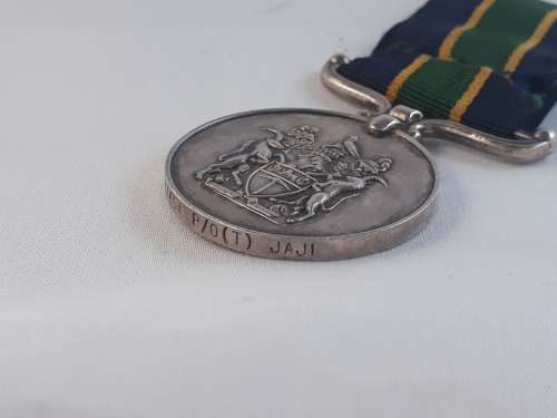Rhodesia B.S.A.P LONG SERVICE GOOD CONDUCT MEDAL NAMED