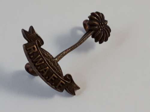 R.W.A.F.F. (ROYAL WEST AFRICA FRONTIER FIELD BADGE)