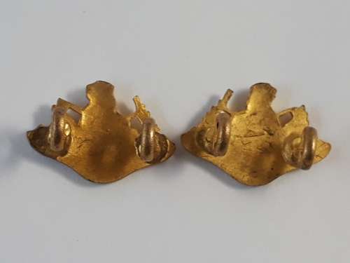 BSAP OFFICERS  COLLAR DOG'S(PAIR)