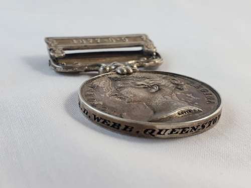 SOUTH AFRICA MEDAL 1879-78-79 bar ZULU WAR