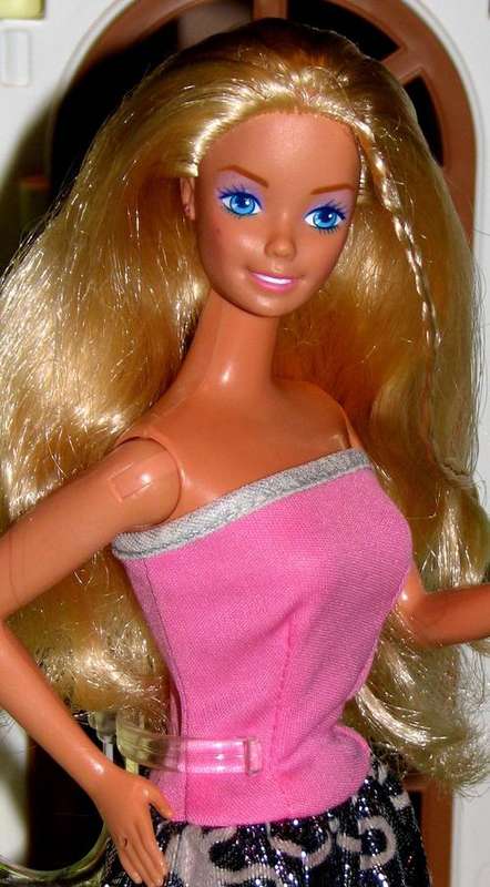 Barbie doll made by Mattel