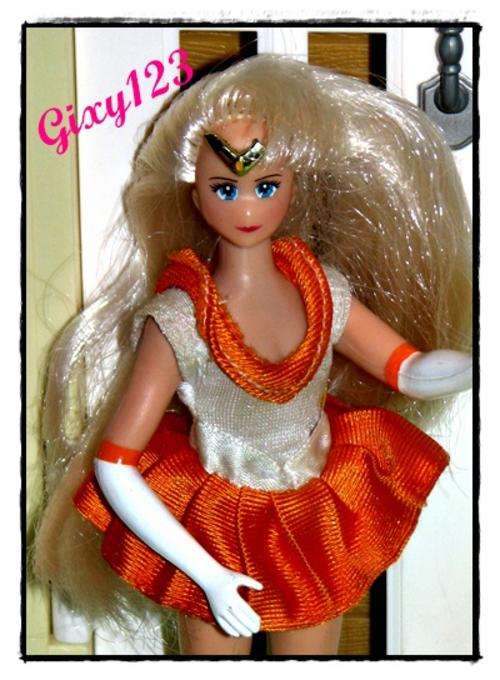 Collectible Sailor Moon Venus doll made by Irwin Co