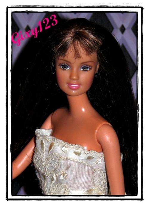 Damaged Darlings Teresa doll (friend of Barbie) made by Mattel