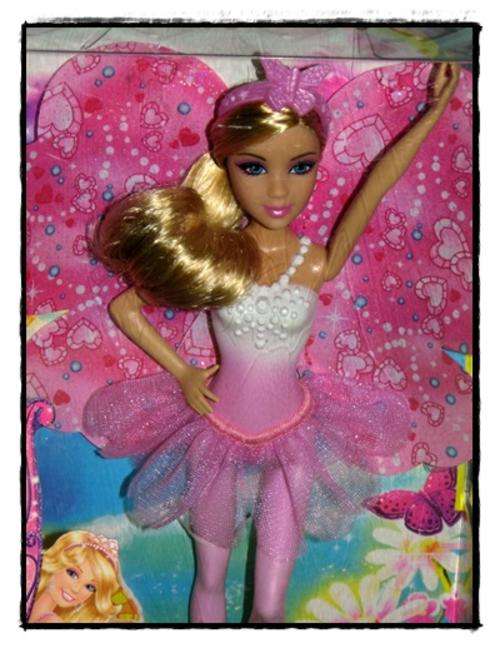 RARE BNIB Petite Pink Barbie Fairy made by Mattel