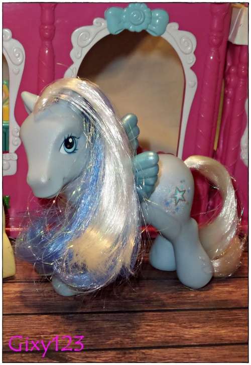 My Little Pony G3 Silver Glow Pegasus made by Hasbro