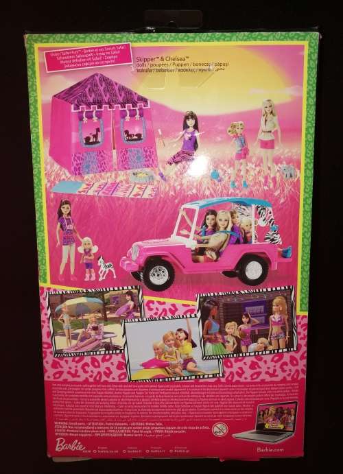 BNIB Safari Fun Sisters Skipper and Chelsea Doll Set made by Mattel