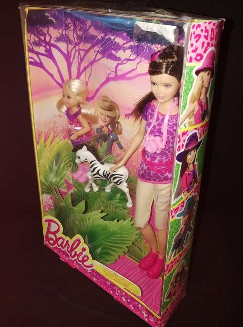 BNIB Safari Fun Sisters Skipper and Chelsea Doll Set made by Mattel