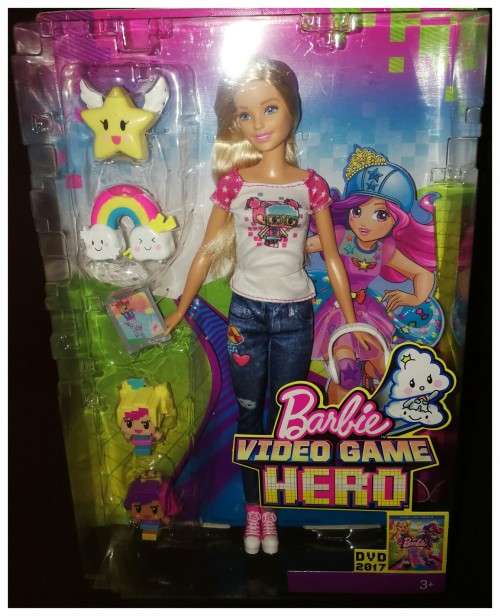 BNIB Video Game Hero Barbie Doll made by Mattel