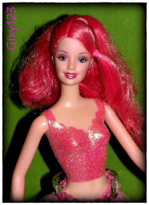 ** BARBIE MOVIE MANIA ** Fairytopia Pink Sparkle Fairy Barbie doll made by Mattel