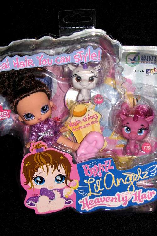 BNIB Bratz Lil' Angelz DANA doll with 2 pets