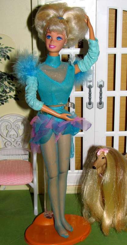 Olympic Ice Skating Barbie doll made by Mattel