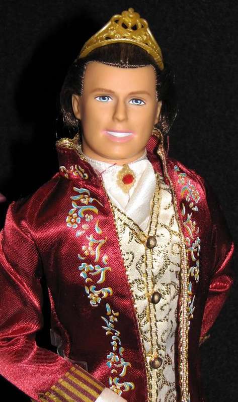 Ken doll as Prince Dominic from the Princess and the Pauper made by MATTEL