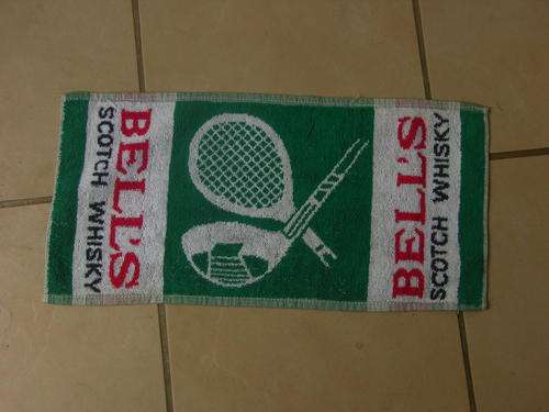 Bar towels - Very collectable - looks lovely on your bar top - Bells whiskey V Rare