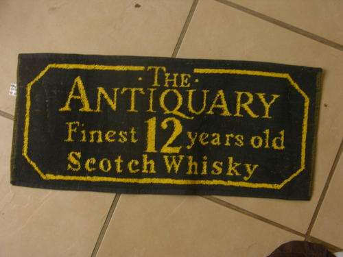 Bar towels - Very collectable - looks lovely on your bar top -Antiquary 12yr Whiskey V Rare