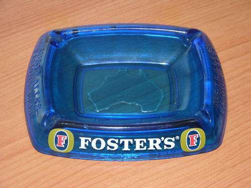 Glass Fosters ashtray - very nice