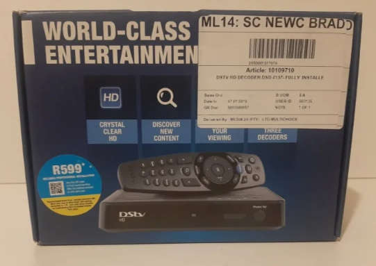 Brand New DSTV HD Model 5U with free installation