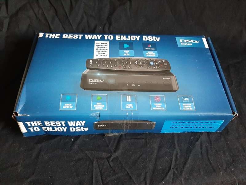 DSTV EXPLORA 3B DECODER USED BUT LIKE NEW.
